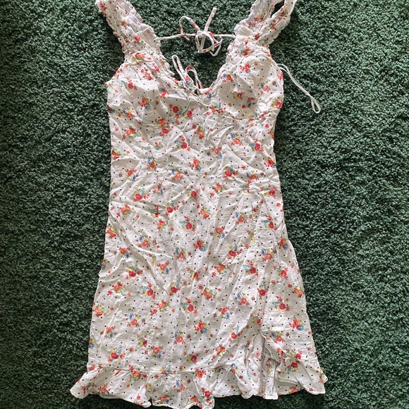 Showpo Faye Cap Sleeve Dress XS - Picture 2 of 5